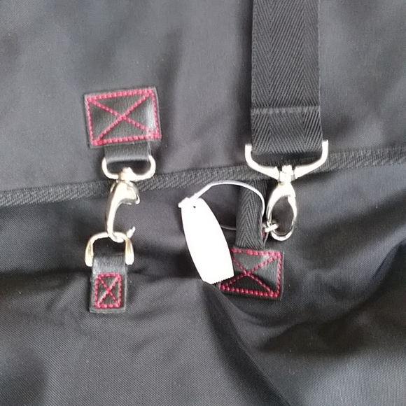 Victoria's Secret Expandable Weekender Overnight Getaway Bag FLAW - Picture 6 of 16